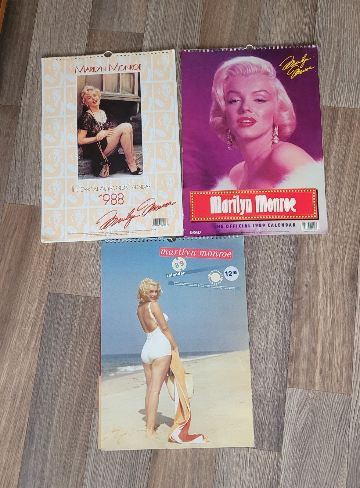 Marilyn Monroe kalender 3x, Ophalen of Verzenden, Gebruikt, Overige typen