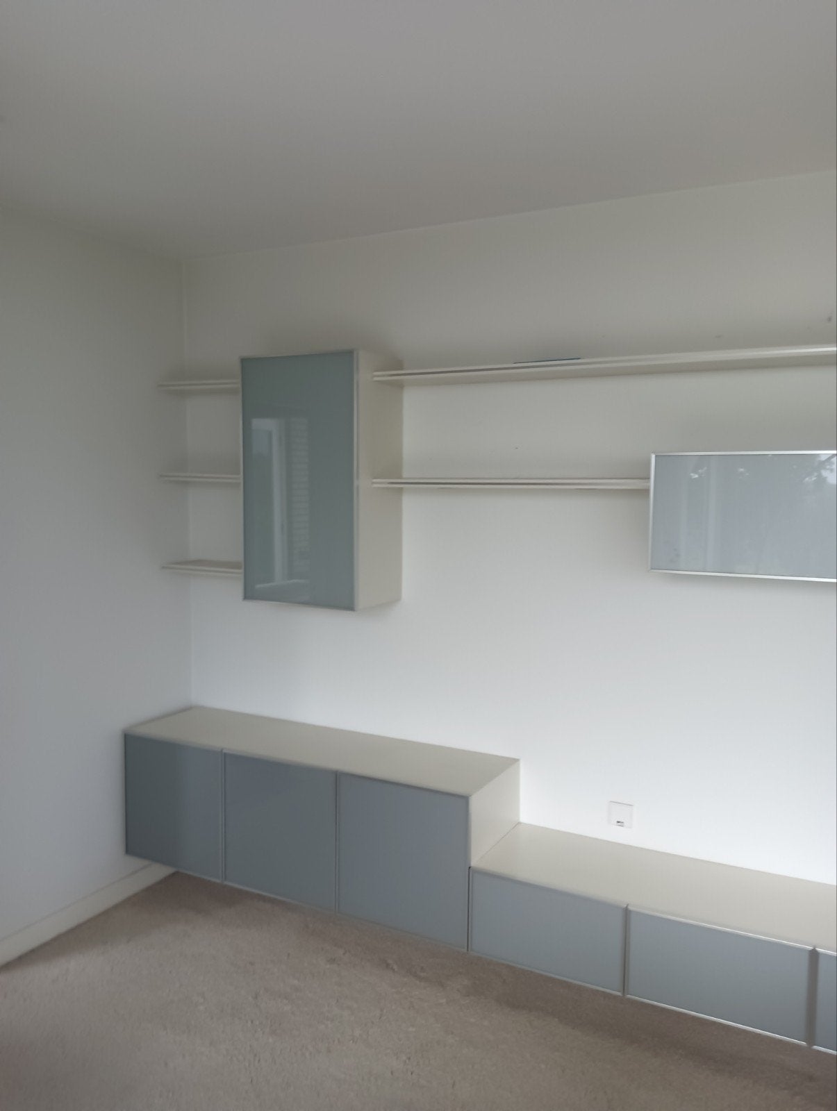 Banz bord modulair design wandmeubel, Ophalen, Overige materialen, Gebruikt, Modern, Modulair