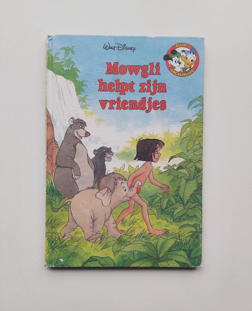 Mowgli helpt zijn vriendjes. Walt disney, Ophalen of Verzenden, Gelezen, Sprookjes