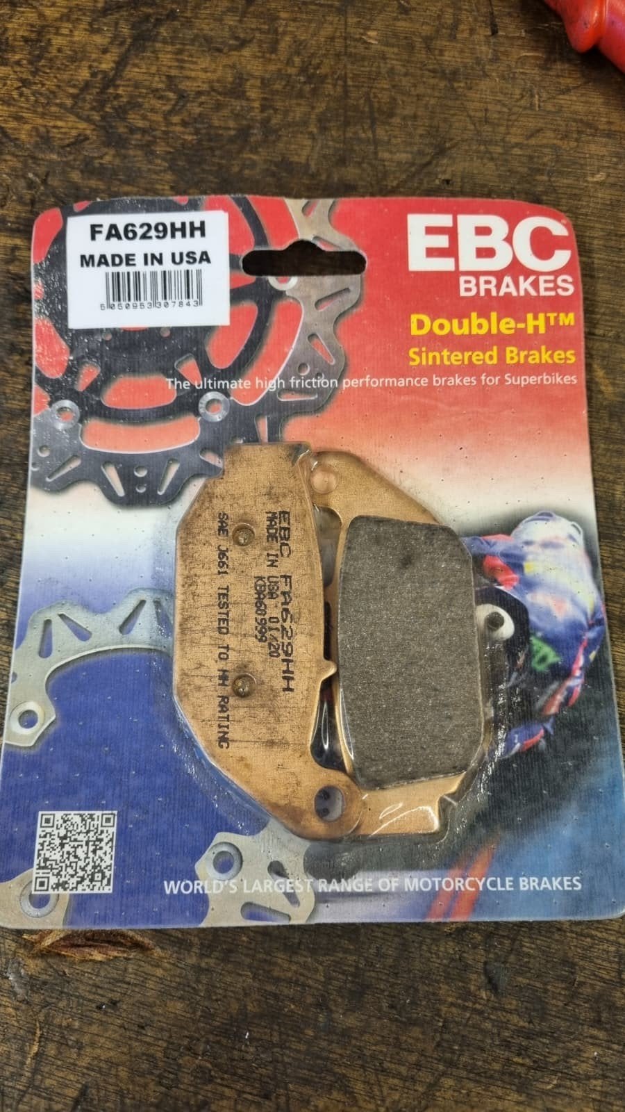 Honda grom remblokken achter achterrem msx125 ebc fa629hh, Ophalen of Verzenden