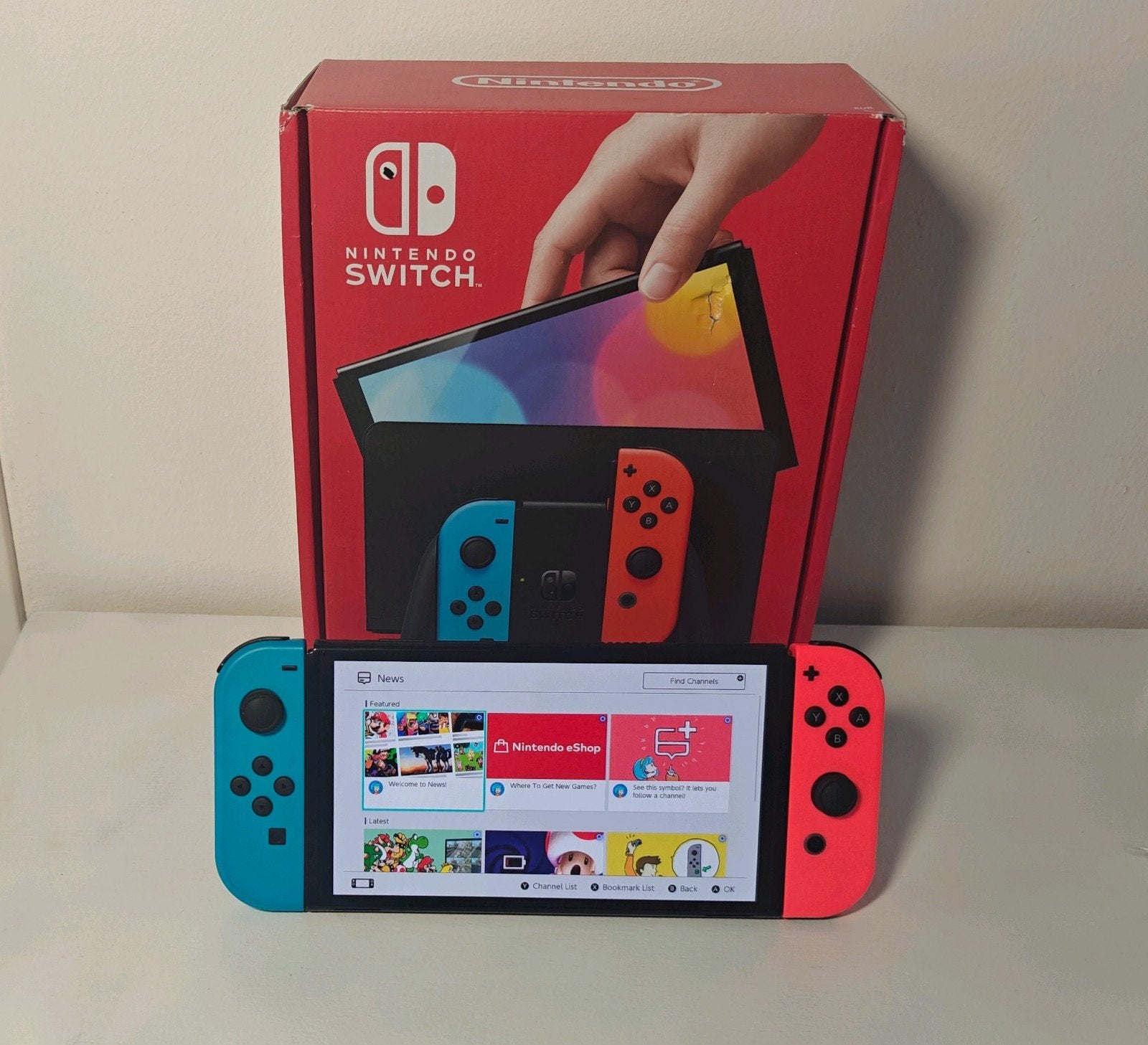 Nintendo Switch OLED - garantie, 1 speler, Ophalen of Verzenden, Zo goed als nieuw, Vanaf 3 jaar