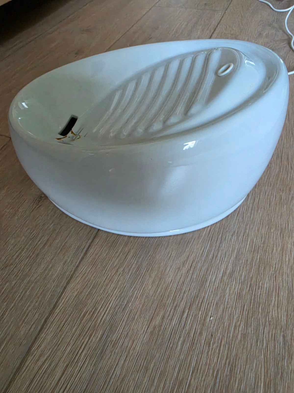 Keramische drinkfontein, Ophalen of Verzenden, Zo goed als nieuw