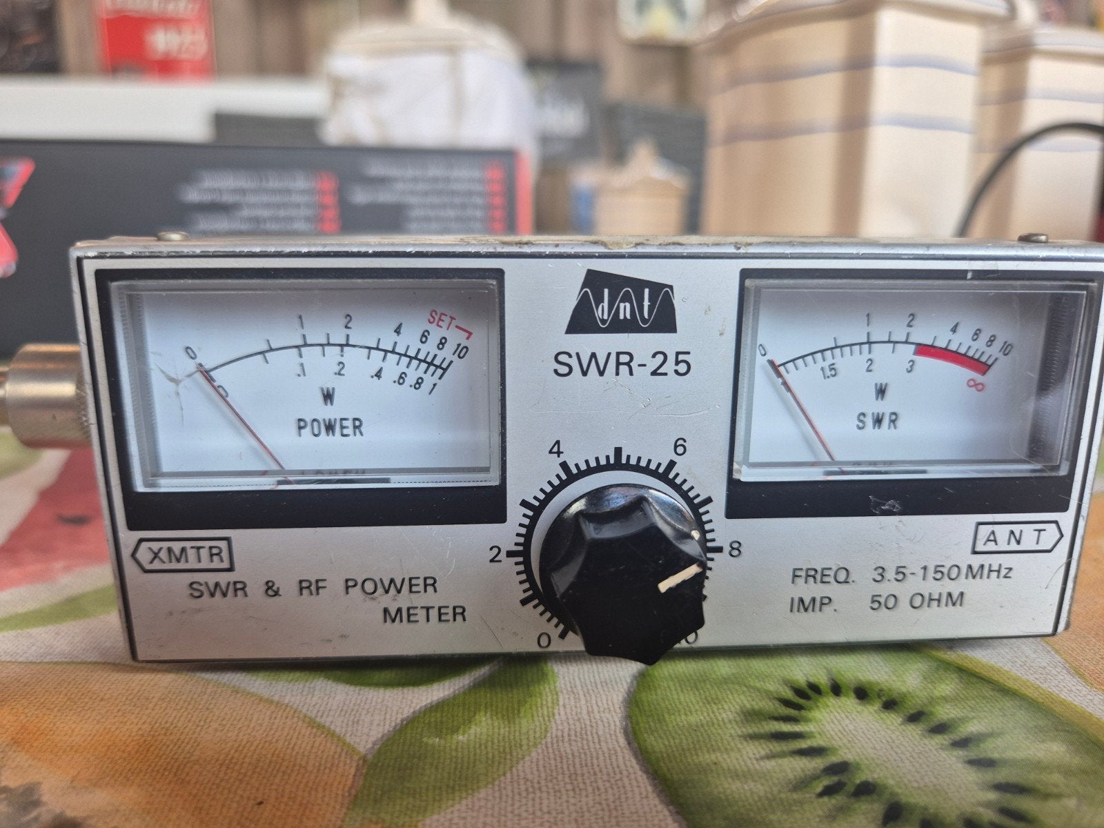 SWR-25 SWR & RF Power Meter 3.5-150 MHz, Telecommunicatie, Verzenden, Gebruikt, Zender en Ontvanger