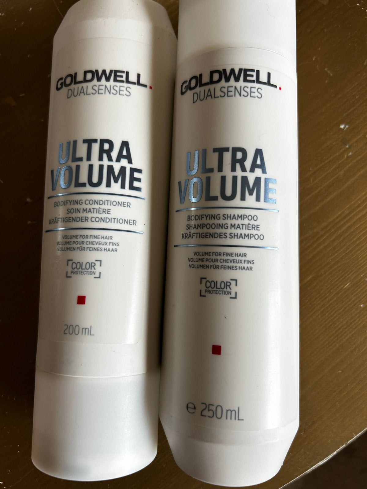Goldwell Dualsenses Ultra Volume Shampoo & Conditioner, Ophalen of Verzenden, Zo goed als nieuw, Shampoo of Conditioner