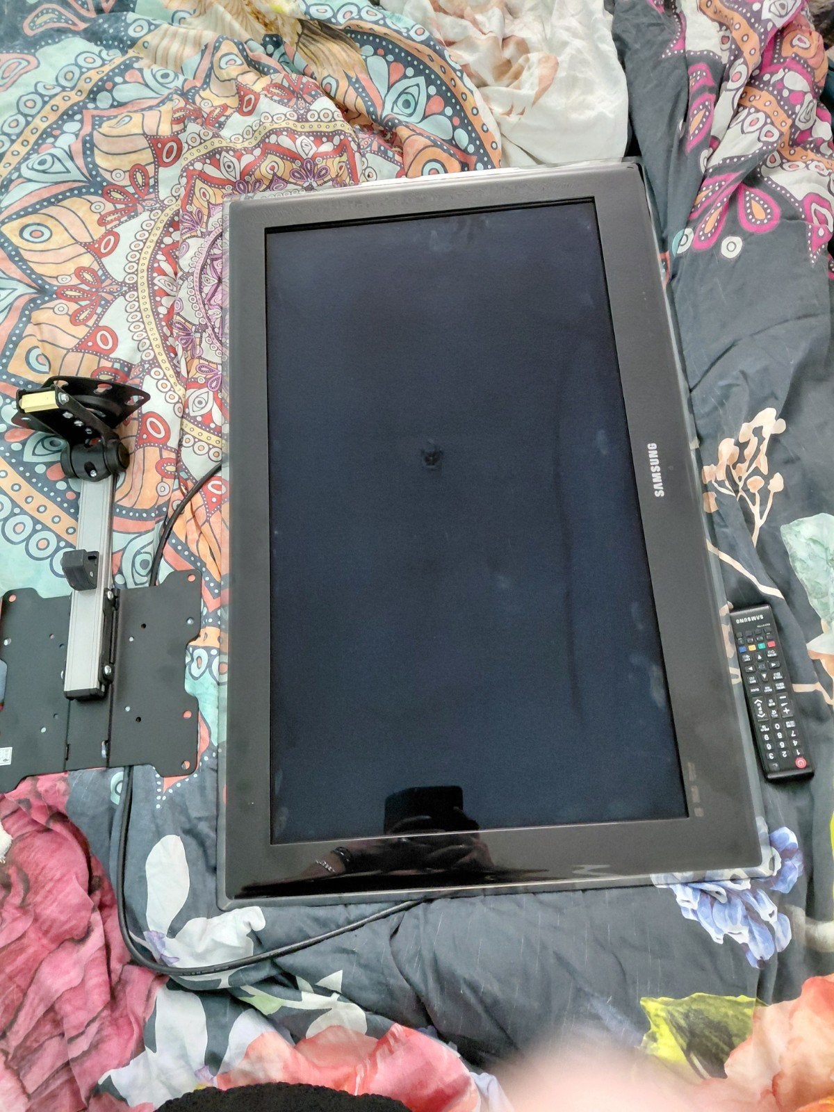 Samsung TV met afstandsbediening en muurbeugel, Ophalen, 50 Hz, 80 tot 100 cm, Samsung
