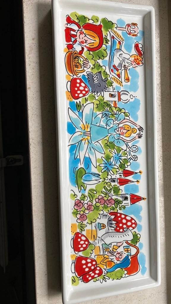 Blond Amsterdam Efteling cakeschaal ongebruikt uit de kast, Ophalen of Verzenden