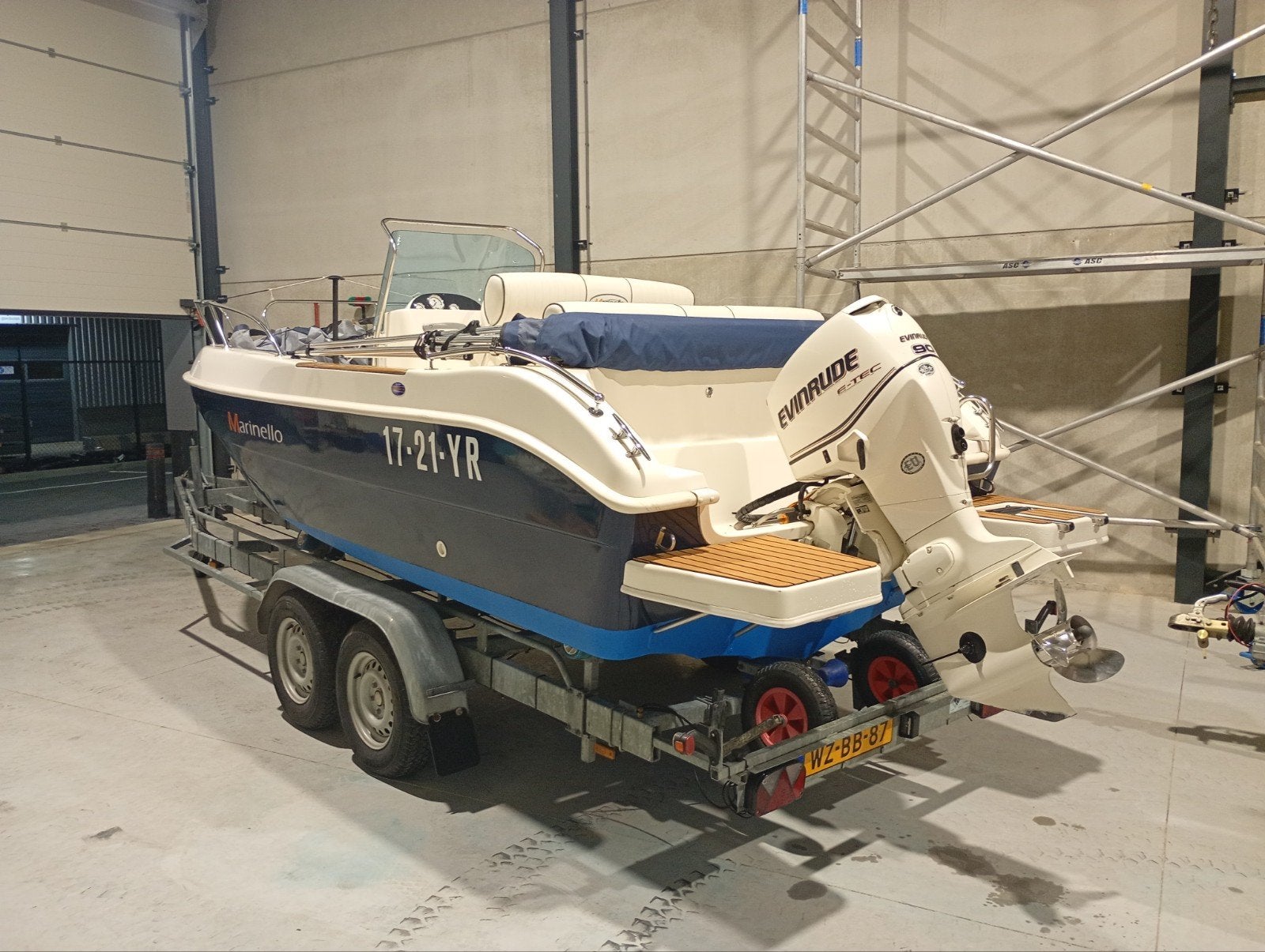 Consoleboot 560 met Evinrude E-TEC 90pk, Overige merken, Gebruikt, 6 m, Ophalen
