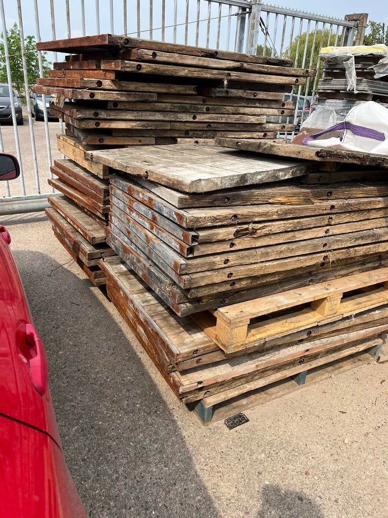Steenschotten, Doe-het-zelf en Verbouw, Hout en Planken, Ophalen, Gebruikt, 25 tot 50 mm, 200 tot 250 cm