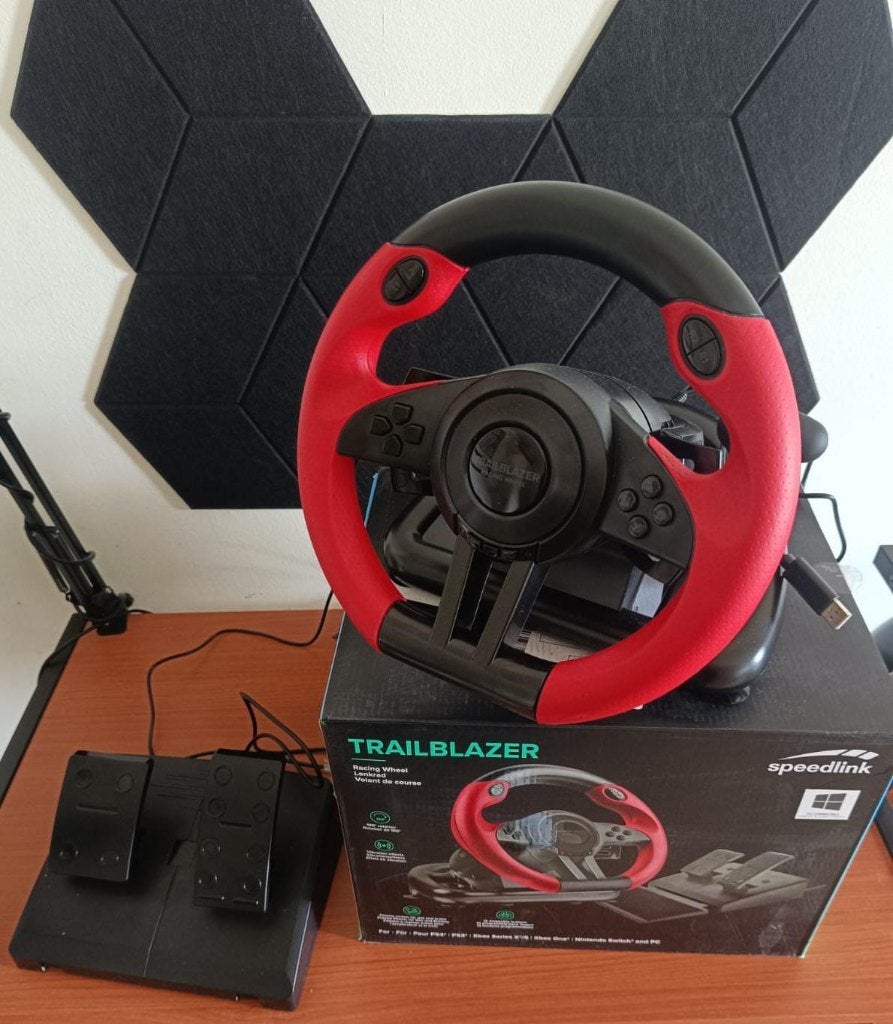 Speedlink trailblazer Racing wheel en pedalen PC/Ps4/5 Xbox, Ophalen, Nieuw