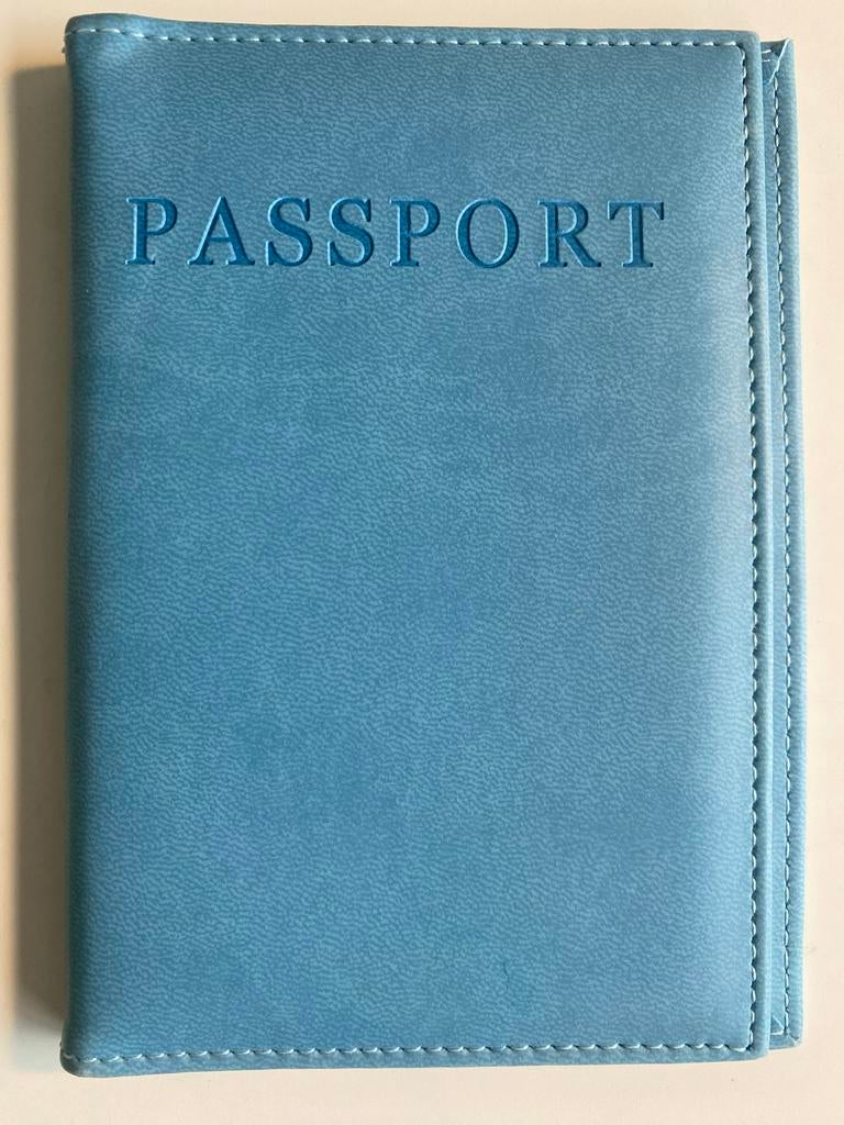 Stijlvol Paspoorthoesje - Bescherm je Paspoort, Ophalen of Verzenden, Nieuw, Blauw