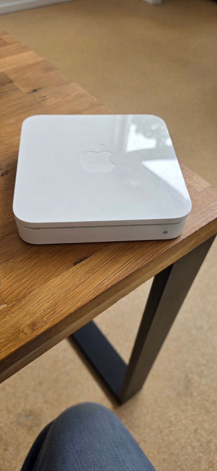 Apple AirPort Extreme Base Station A1408 Router, Computers en Software, Routers en Modems, Ophalen of Verzenden, Gebruikt, Router