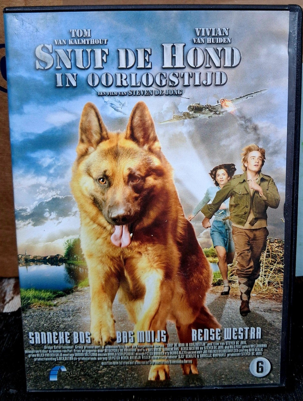 Snuf de Hond in Oorlogstijd DVD - Avontuurlijke Familiefilm, Avontuur, Gebruikt, Nederlands, Inclusief doosje