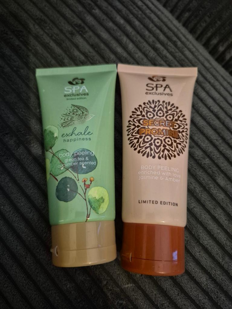 SPA Exclusives Body Peeling - Groene Thee & Jasmijn, Ophalen of Verzenden
