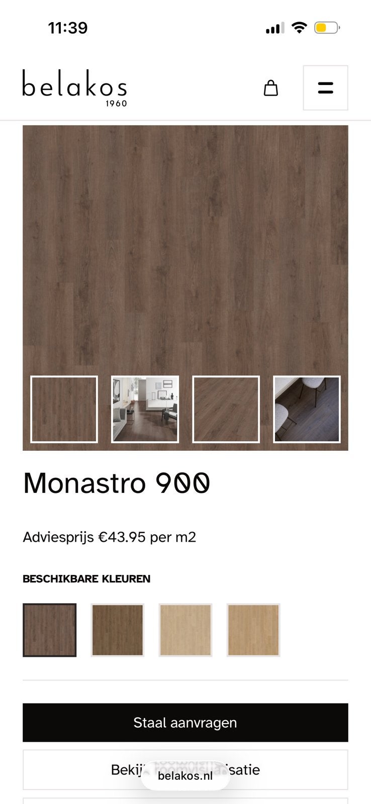 PVC 7 platen Monastro 900 (Belakos), Ophalen, Kunststof, 50 tot 150 cm, Overige typen