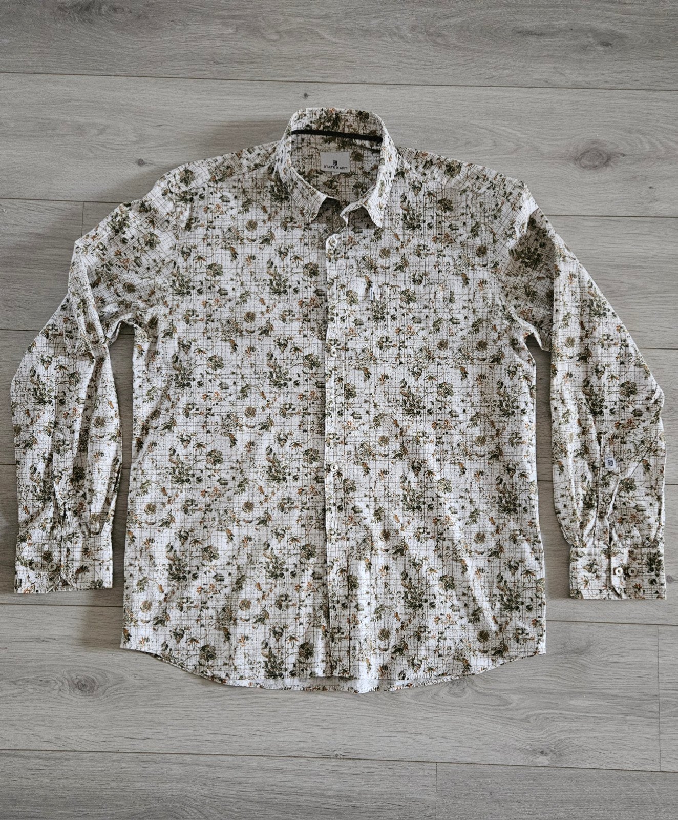 State of Arte overhemd, xl., Kleding | Heren, Ophalen of Verzenden, Zo goed als nieuw, Overige kleuren, Halswijdte 43/44 (XL)