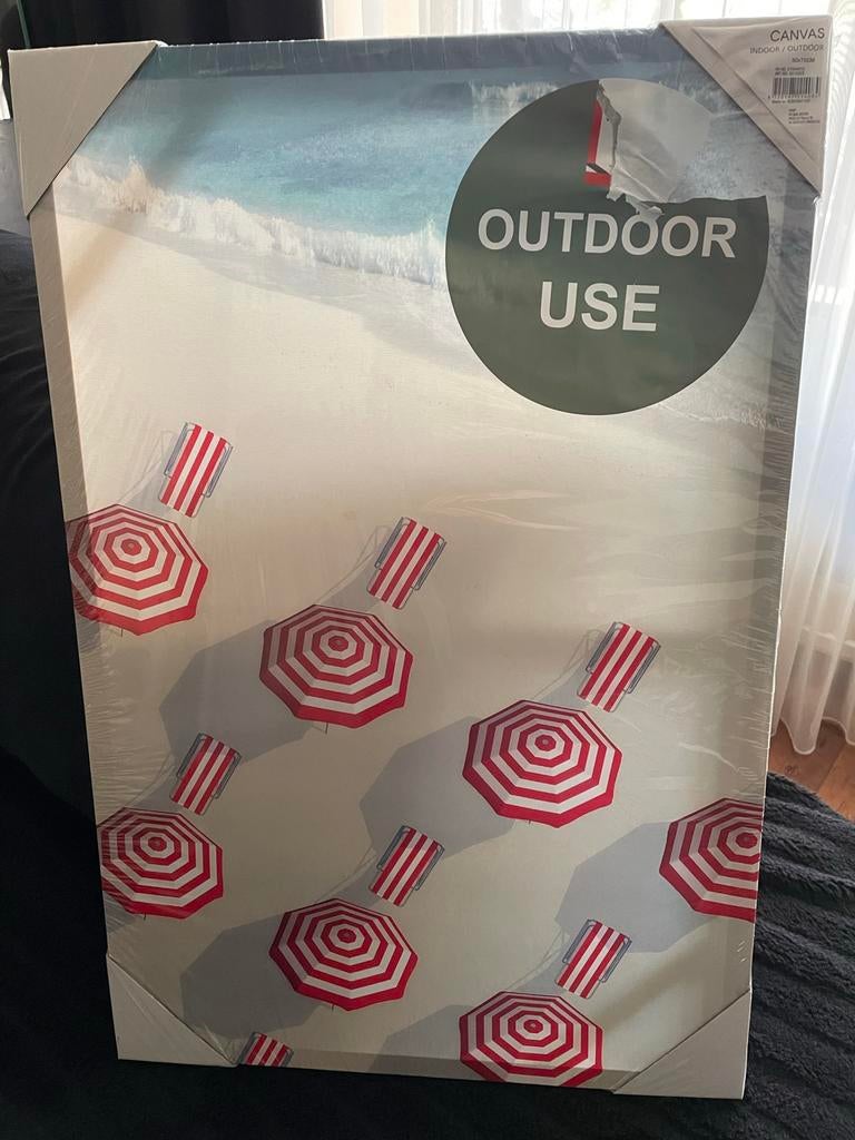 Outdoor Canvas Strandparasols Tuin Terras Decoratie, Ophalen of Verzenden, Nieuw