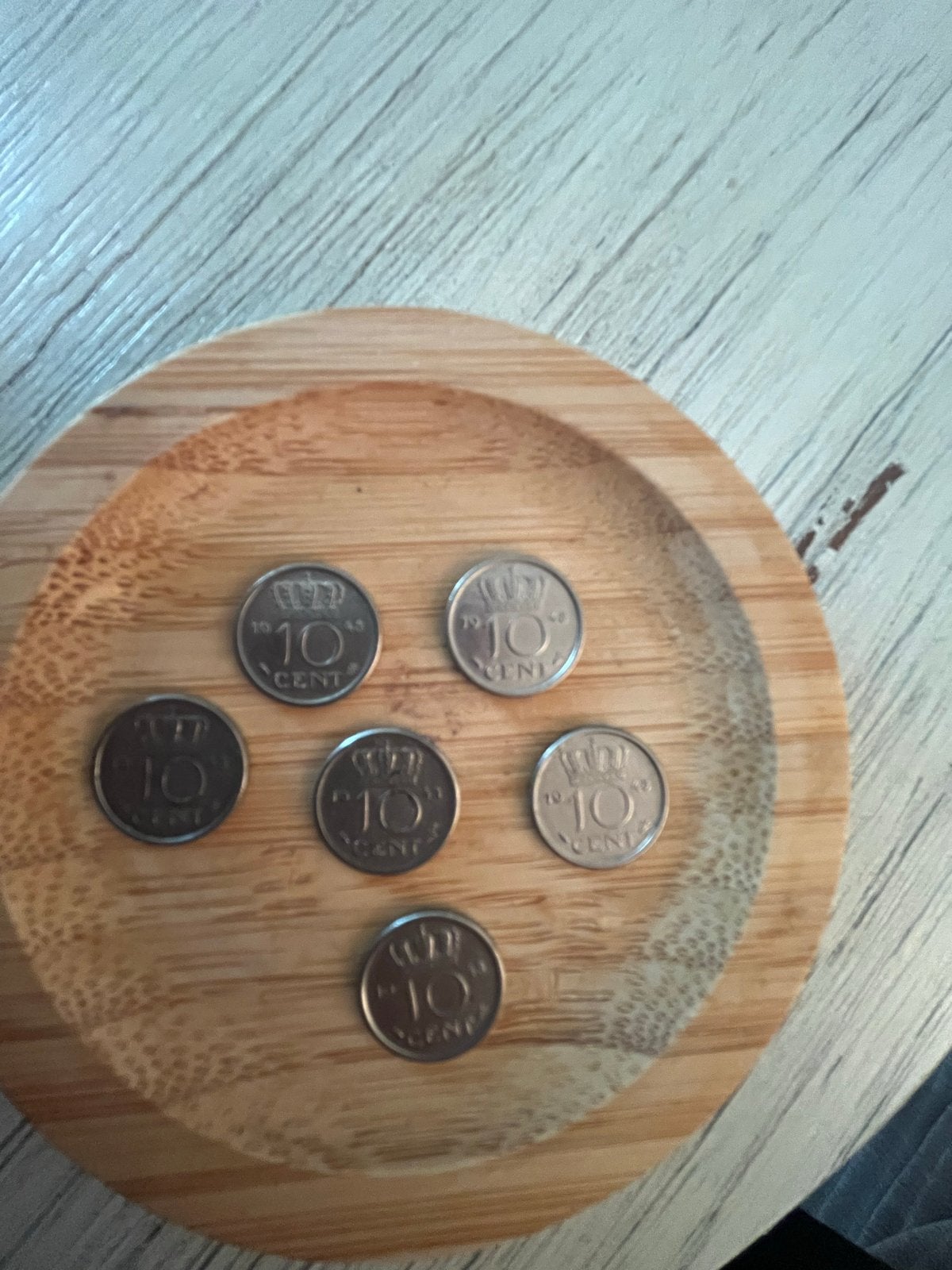 Setje van 5 Nederlandse 10 cent munten Koningin Wilhelmina, Ophalen of Verzenden, Koningin Wilhelmina, 10 cent, Setje