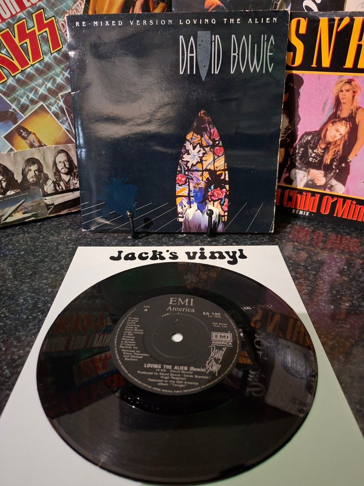 David Bowie - Loving The Alien     1985, Gebruikt, 7 inch, Ophalen of Verzenden, Fotohoes