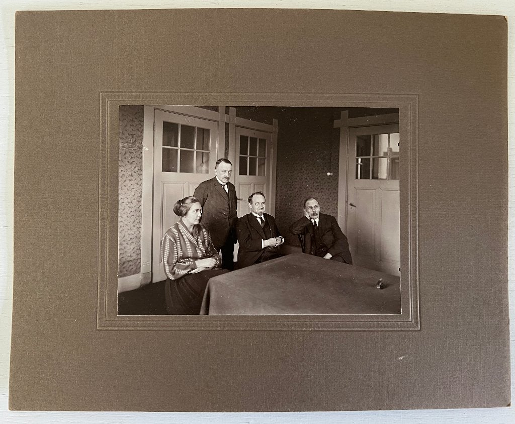 Onderwijzers ULO Alkmaar jaren '30 fotograaf F. van Zalm, Verzamelen, Ophalen of Verzenden, Voor 1940, Gebruikt, Foto