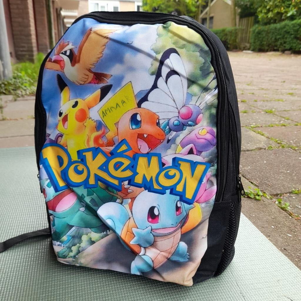 PokeMon - rugtas, Zo goed als nieuw, Waterdicht, 30 tot 45 cm, Ophalen