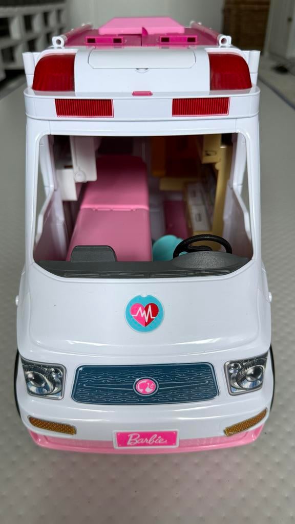Barbie Ambulance Speelset - Red de Dag!, Ophalen of Verzenden, Gebruikt