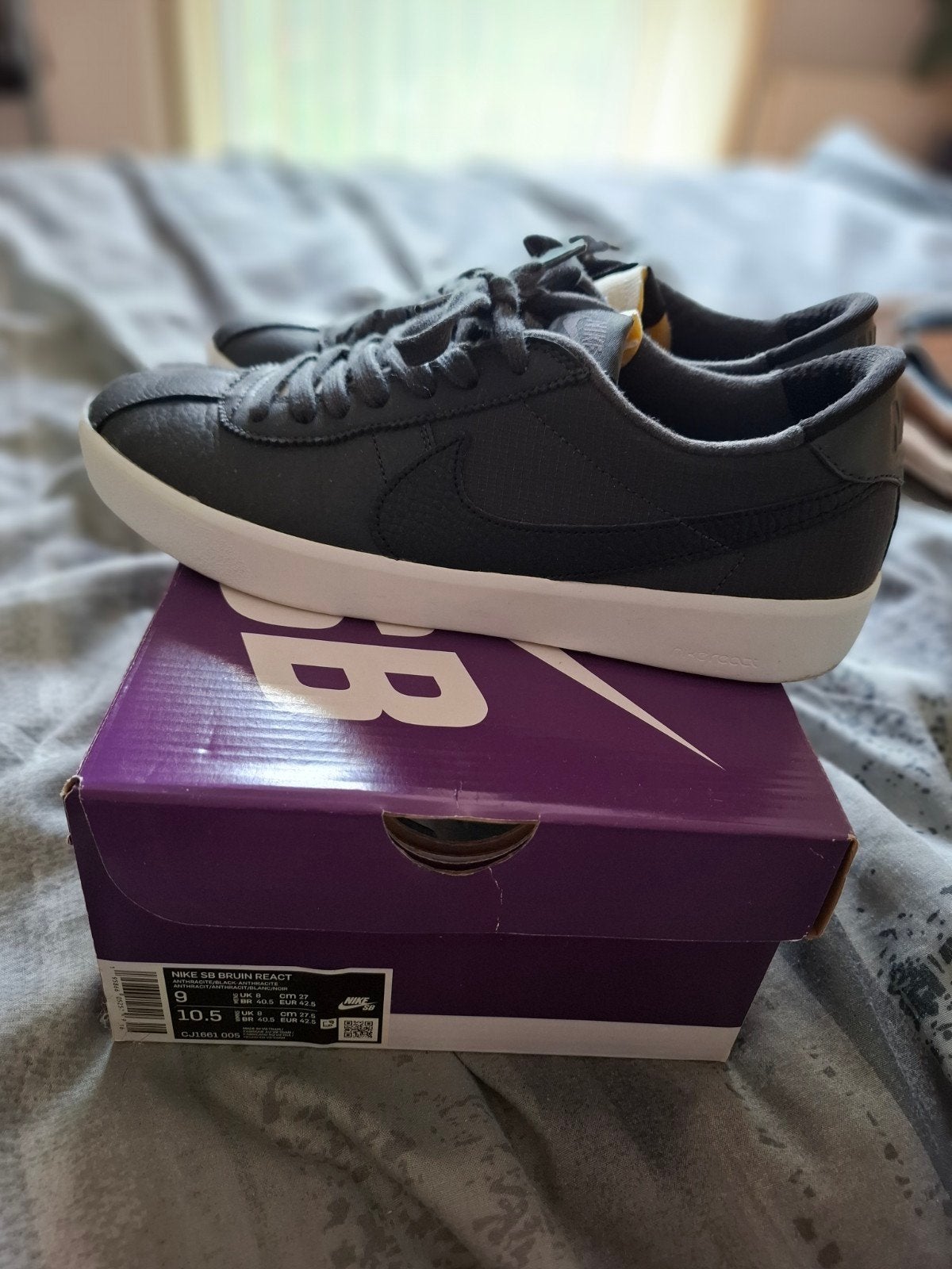 Nike sb bruin react, Ophalen of Verzenden, Zo goed als nieuw, Bruin