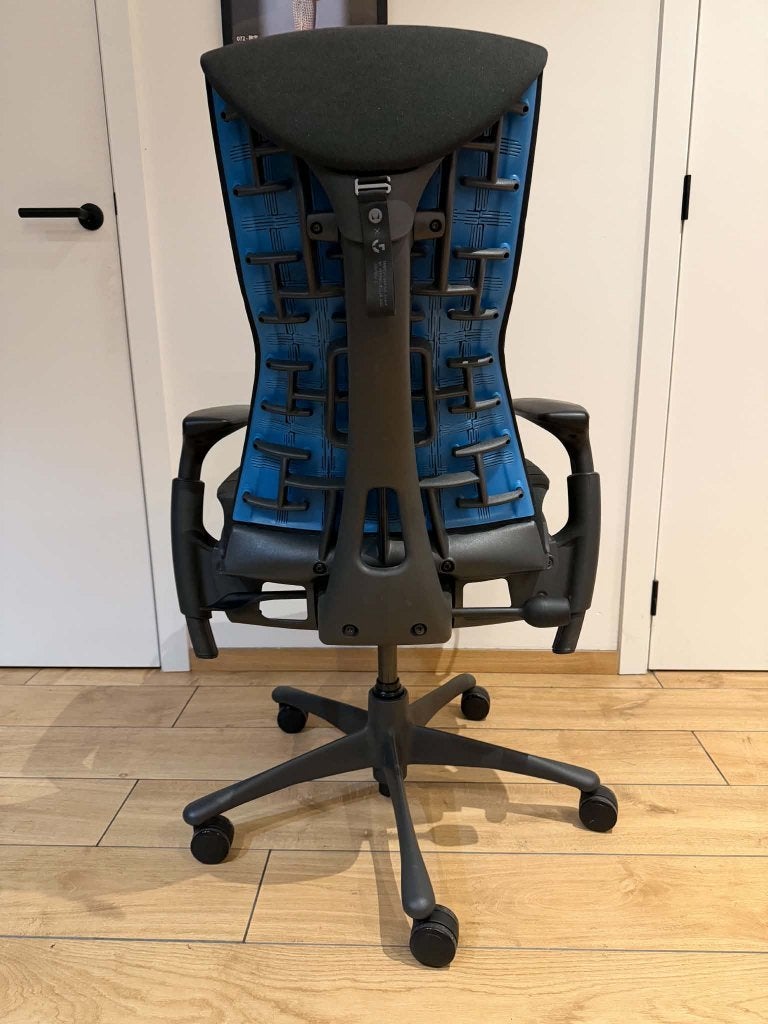 Herman Miller x Logitech Embody Gaming Chair, Gebruikt, Zwart, Ophalen of Verzenden, Ergonomisch