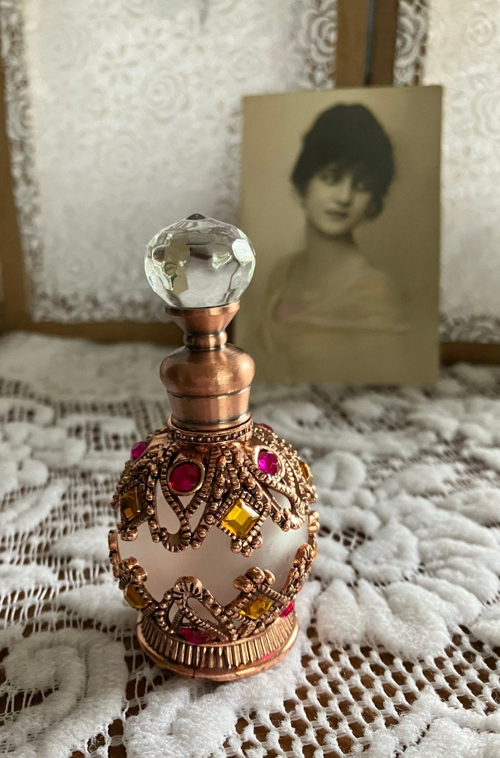 Mooi parfum flesje, Ophalen of Verzenden, Parfumfles