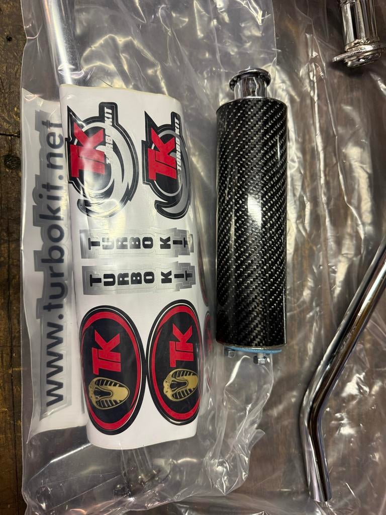 Derbi Turbokit Chrome Uitlaat Nieuw - Aanbieding!, Derbi, Derbi, Nieuw, Uitlaat