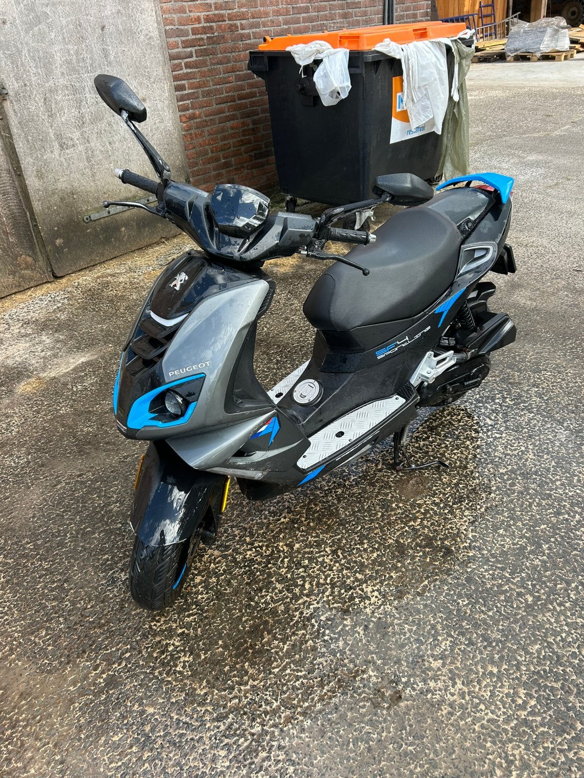 Peugeot speedfight 4, Fietsen en Brommers, Scooters | Peugeot, Ophalen, Maximaal 45 km/u, Zo goed als nieuw, Speedfight