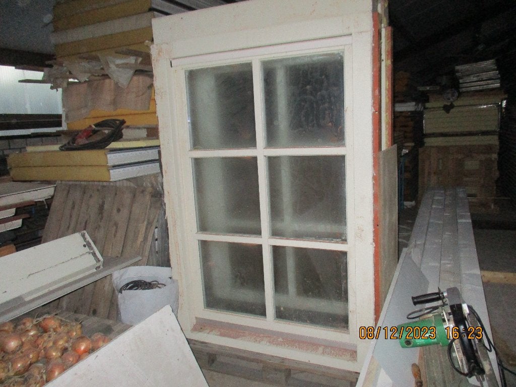 vaste ramen, Doe-het-zelf en Verbouw, Kozijnen en Schuifpuien, Raamkozijn, Zo goed als nieuw, 150 tot 225 cm, Inclusief glas