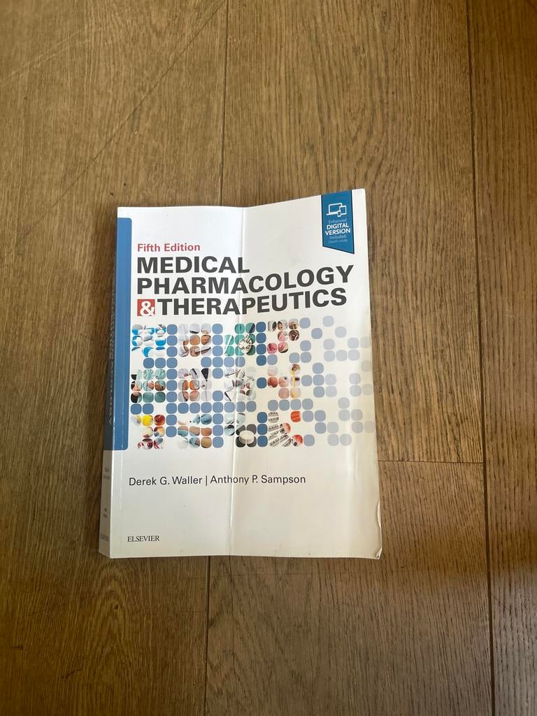 Medical Pharmacology & Therapeutics - 5th Edition, Ophalen of Verzenden, Beta, Zo goed als nieuw, WO