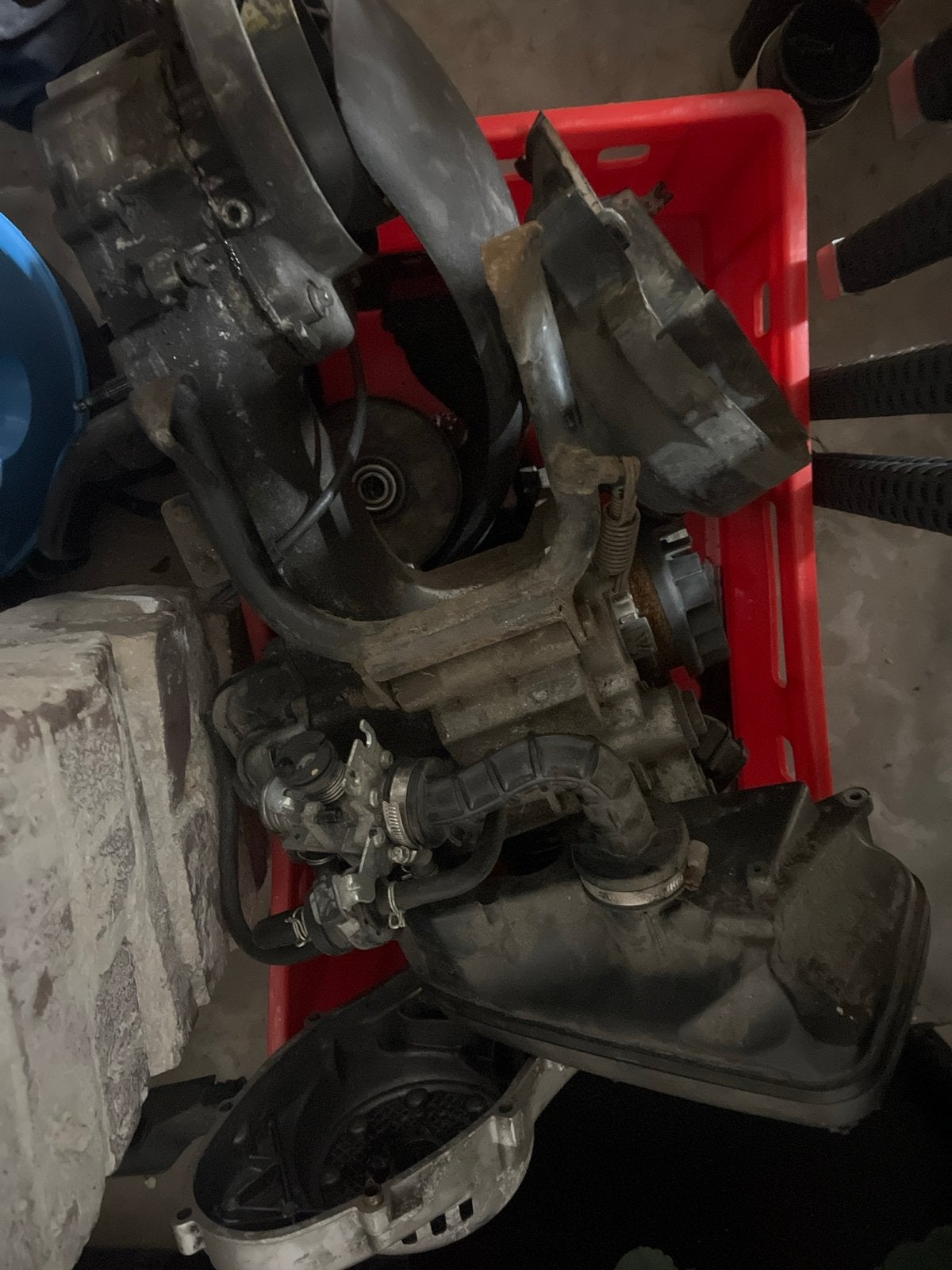 80cc Motorblok euro 4 vespa, Ophalen of Verzenden, Gebruikt