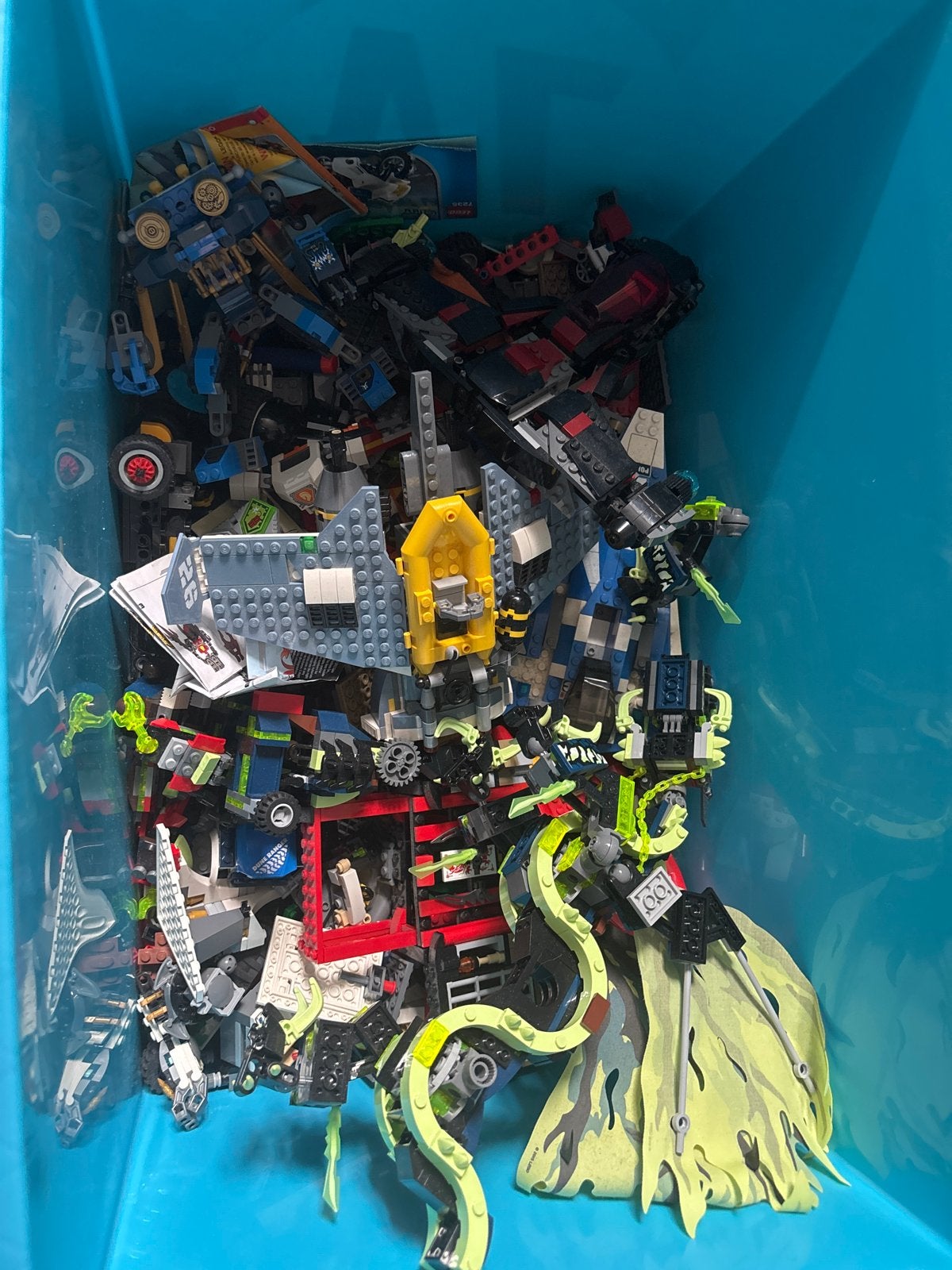 Grote partij LEGO: Ninjago, City en meer - Grabbelton, Ophalen, Gebruikt, Overige merken