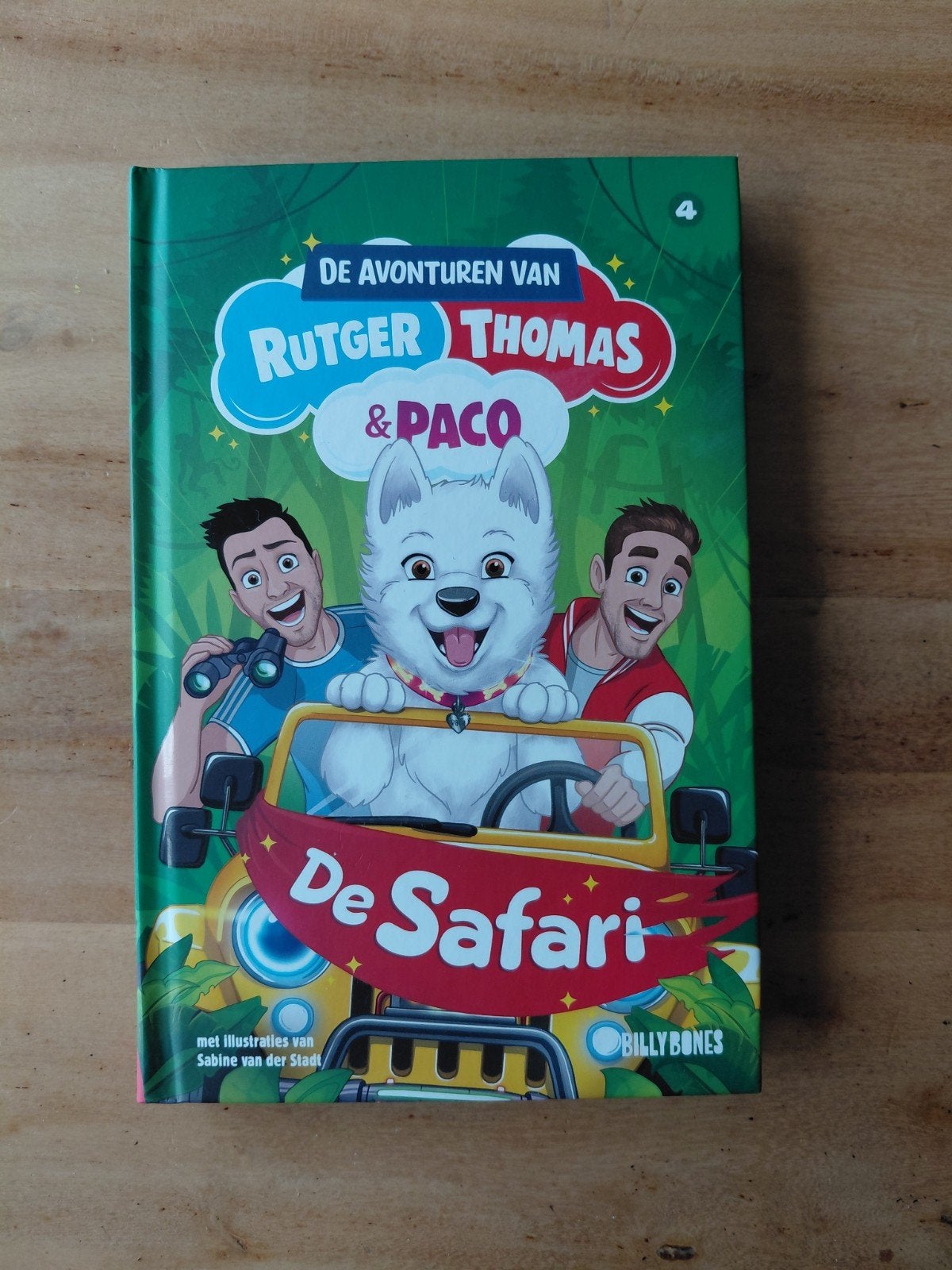De Avonturen van Rutger, Thomas & Paco: De Safari, Ophalen of Verzenden, Zo goed als nieuw, Rutger Vink, Thomas van Grinsven, Fictie algemeen