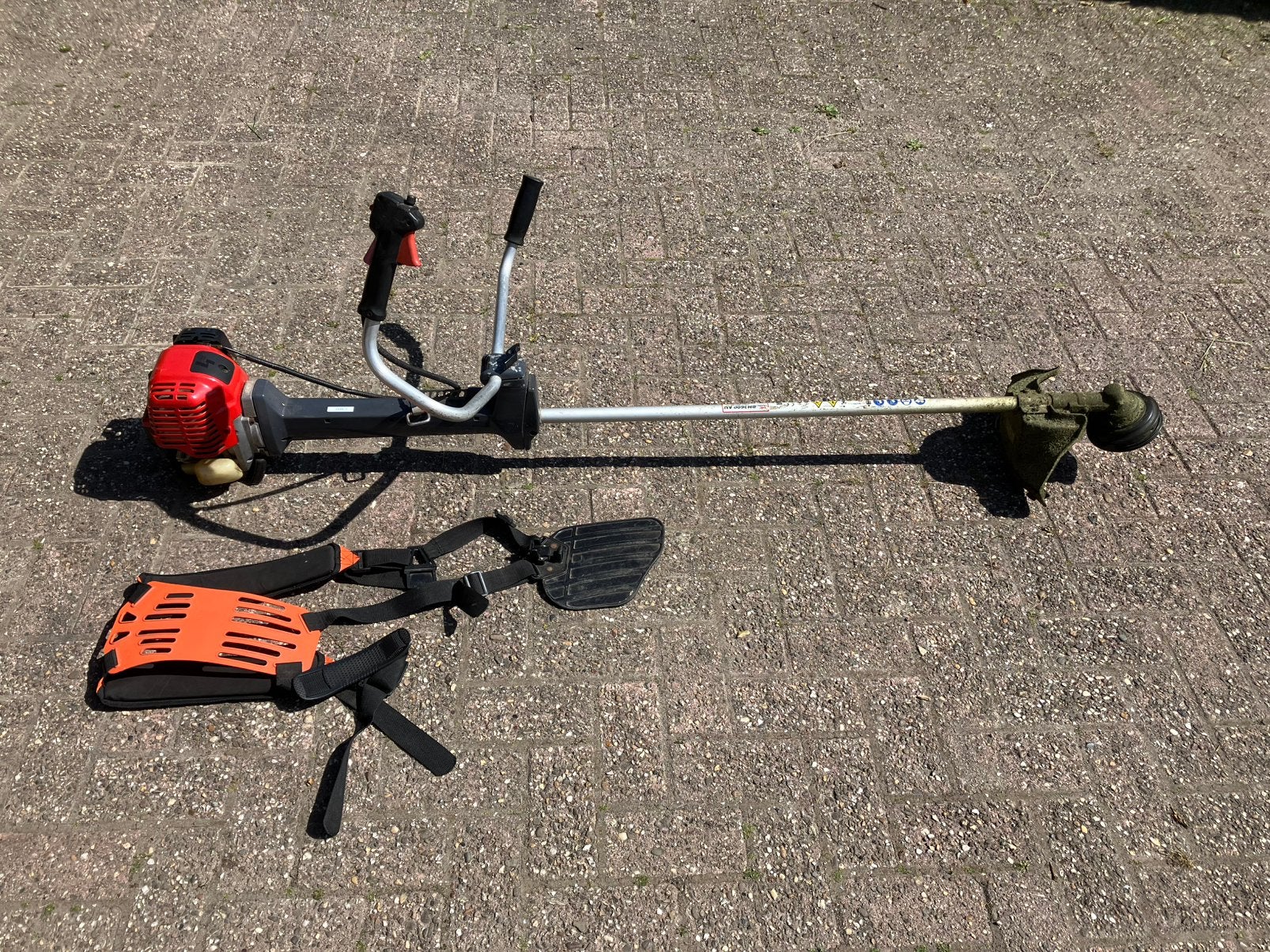 robin 4takt bosmaaier, Tuin en Terras, Bosmaaiers, Ophalen, Gebruikt, Benzine