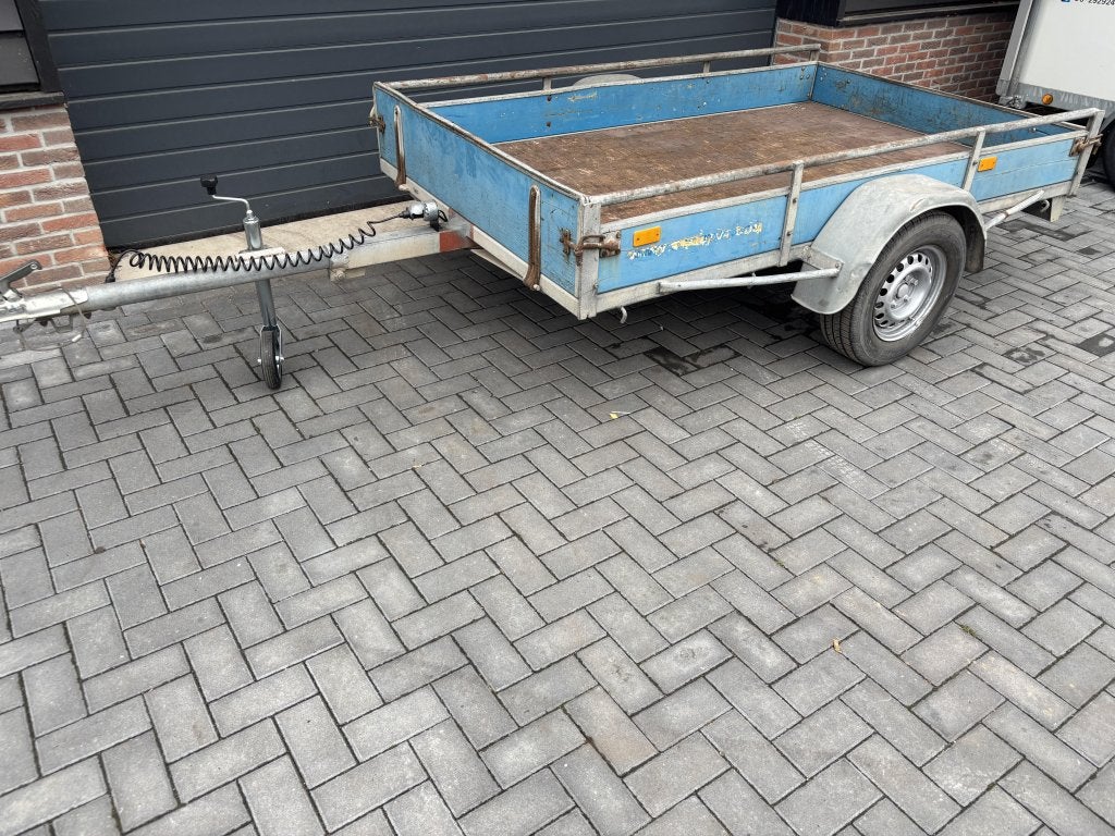 Enkelasser aanhanger aanhangwagen bakwagen 1000 kg as, Gebruikt