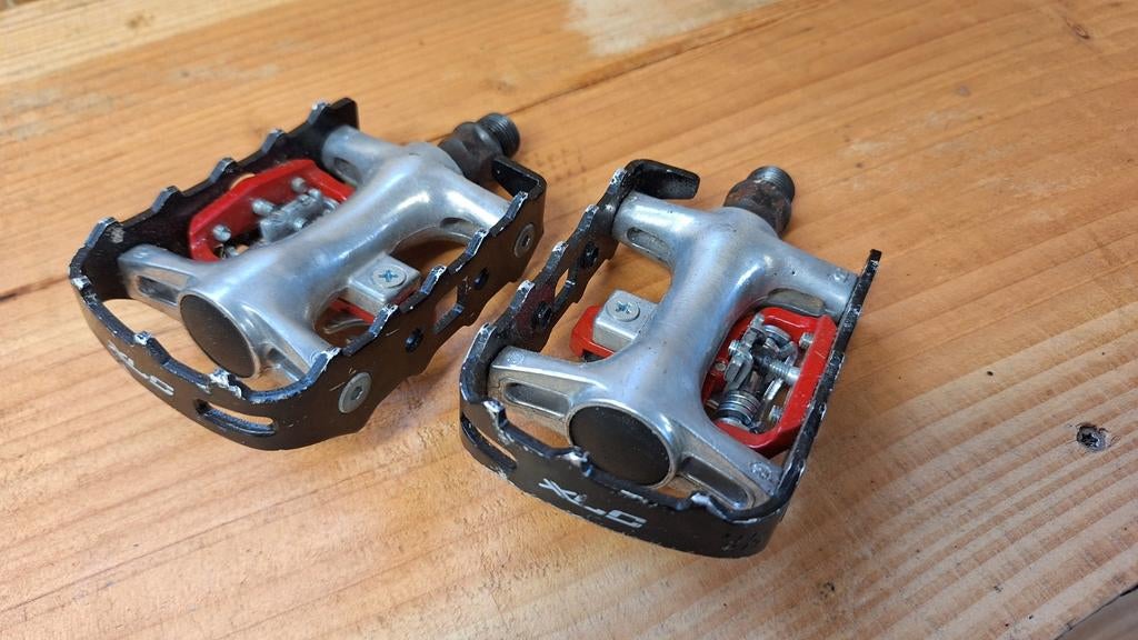 XLC SPD Combi Pedalen ATB/MTB - Gebruikt, Fietsen en Brommers, Fietsonderdelen, Ophalen of Verzenden, Gebruikt, Crankstel of Pedalen