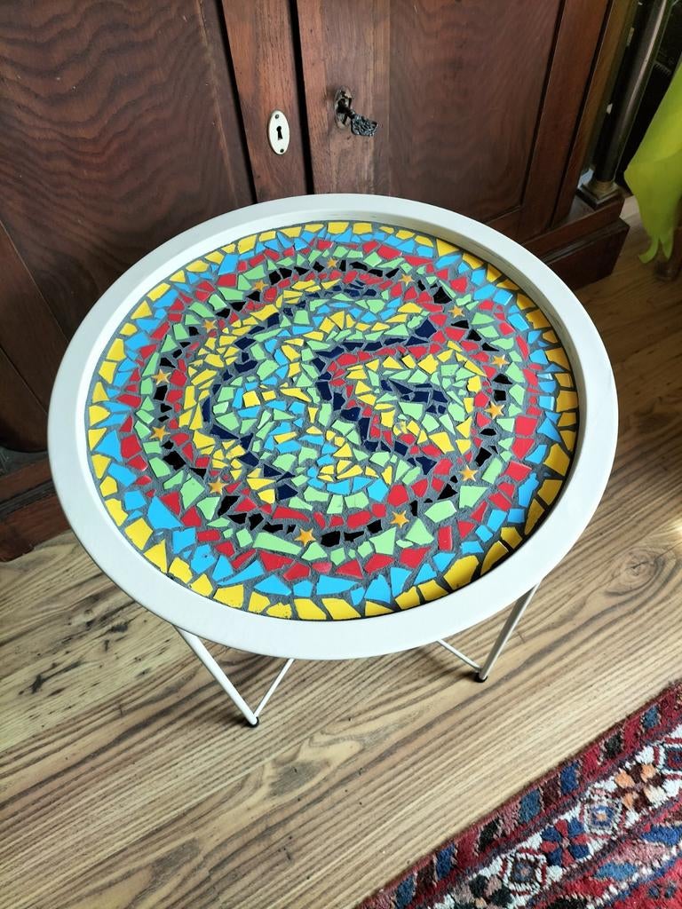 Mozaïektafeltje, Ophalen of Verzenden, Nieuw, Rond