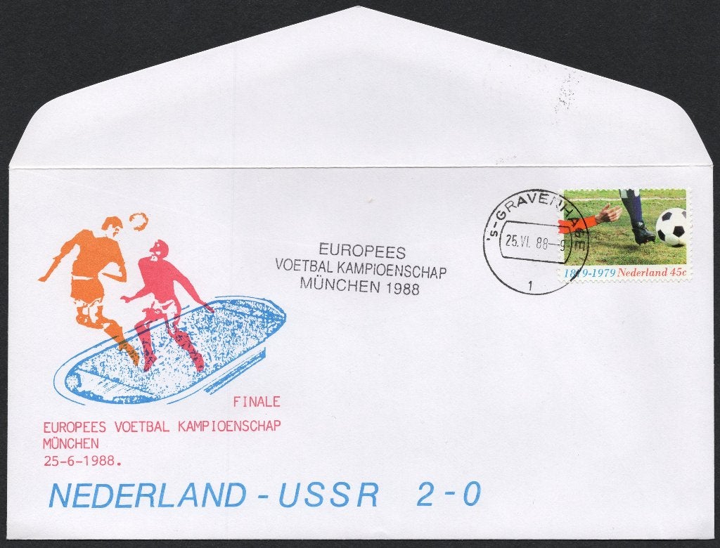 EK voetbal 1988 - Nederland kampioen, Verzenden, Envelop