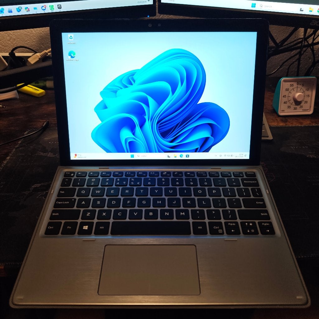 Dell latitude 7200 - 16gb ram, 2 tot 3 Ghz, Qwerty, Zo goed als nieuw, Dell