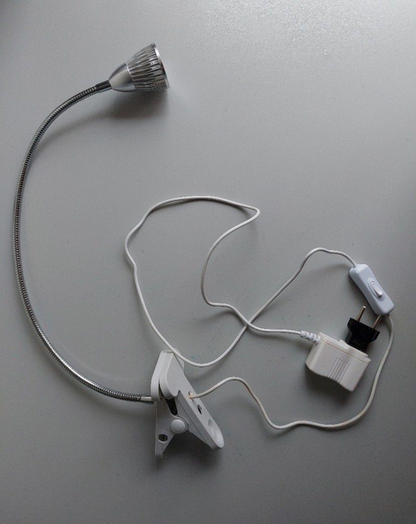 Bureaulamp met meerkleurige ledverlichting, Diversen, Ophalen of Verzenden, Zo goed als nieuw