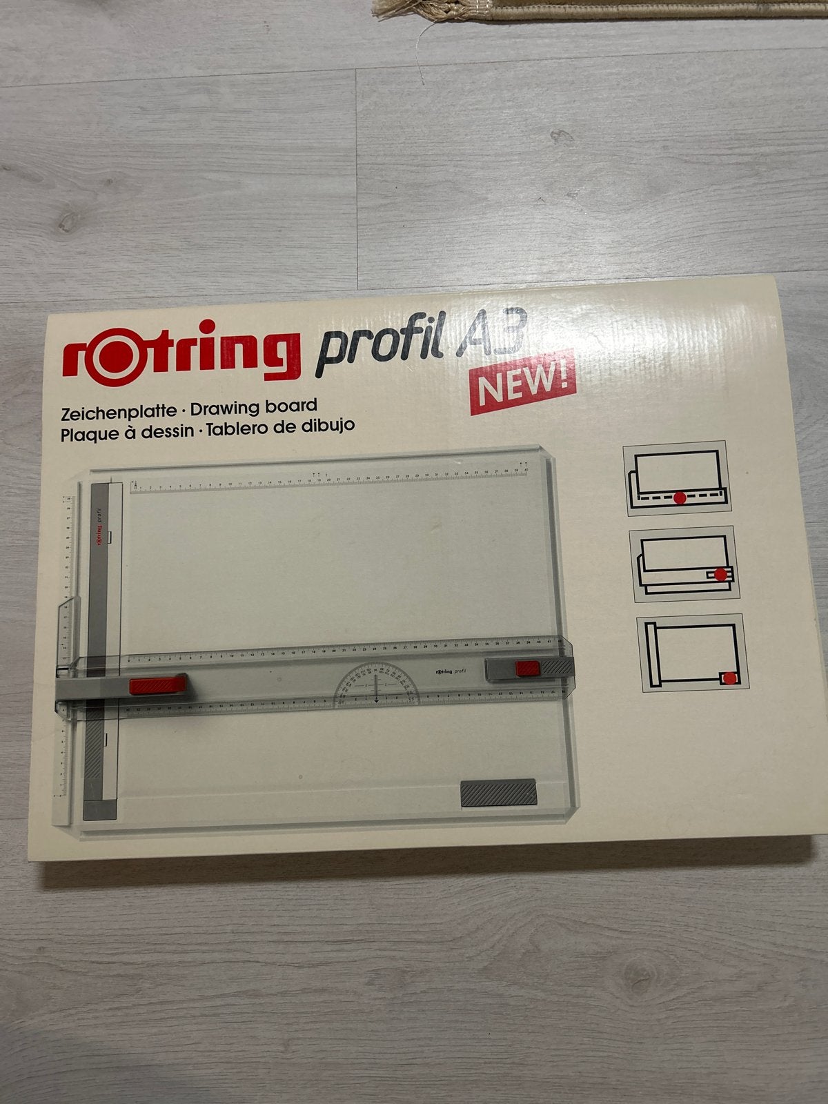 Rotring Profil A3 Tekenbord - Zo goed als nieuw, Doe-het-zelf en Verbouw, Tekentafels, Ophalen of Verzenden, Zo goed als nieuw