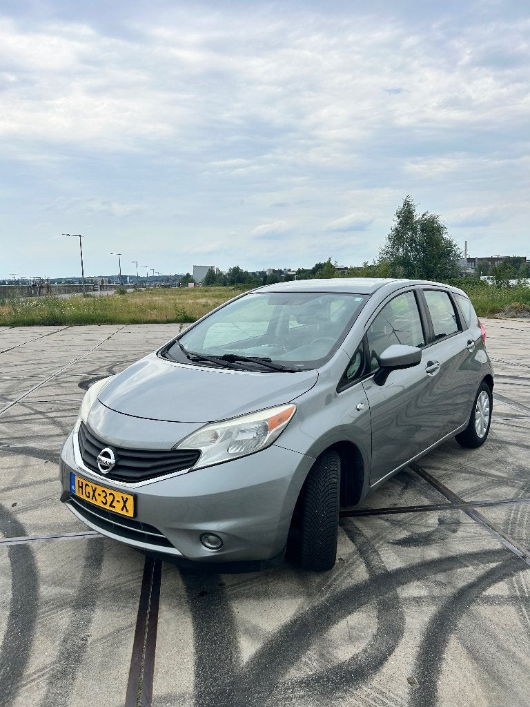 Nissan Note 1.6 Grijs 2015, Auto's, Nissan, 15 km/l, Euro 6, Overige bekleding, Grijs