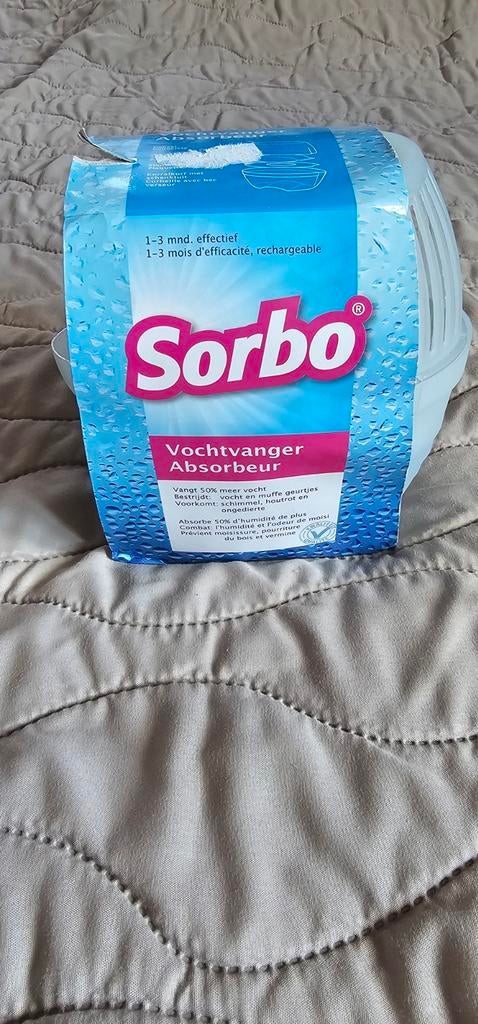 Sorbo vochtvanger nieuw in verpakking, Ophalen of Verzenden, Nieuw, Luchtreiniger