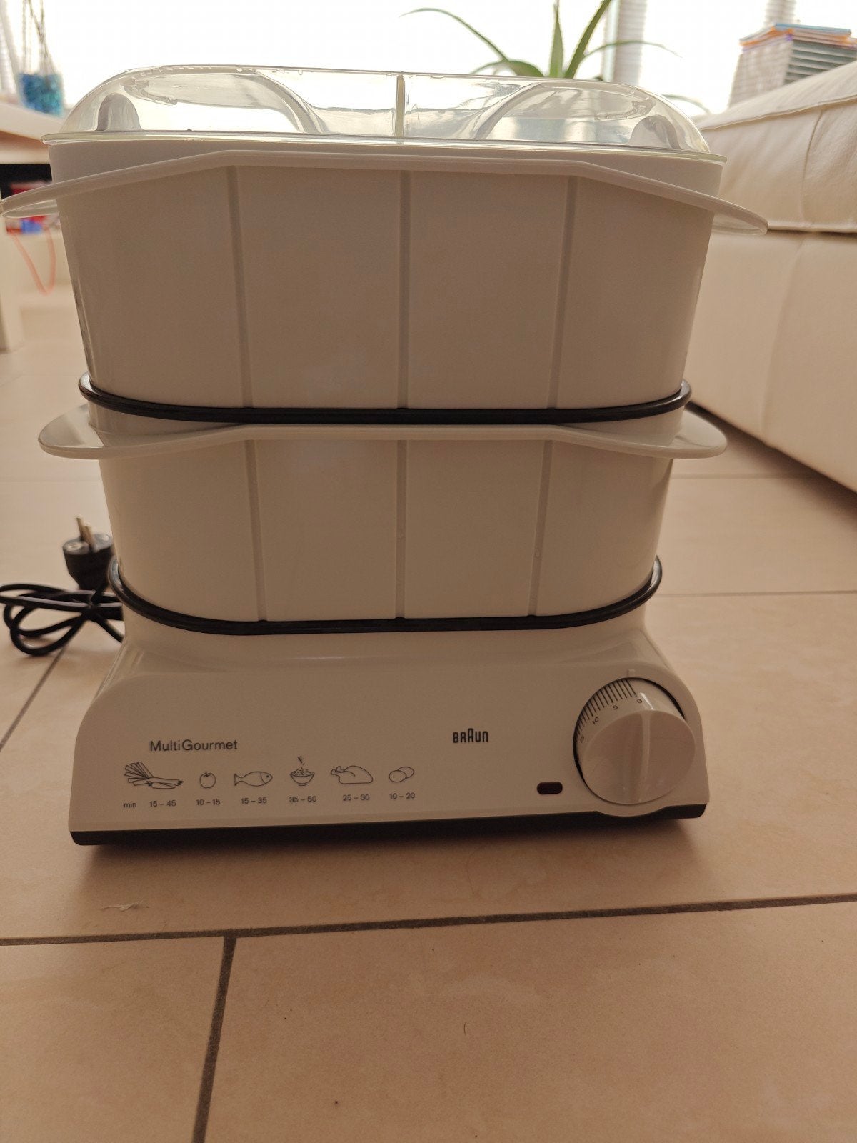 Braun MultiGourmet Plus FS 20 voedselstomer, Ophalen, Gebruikt
