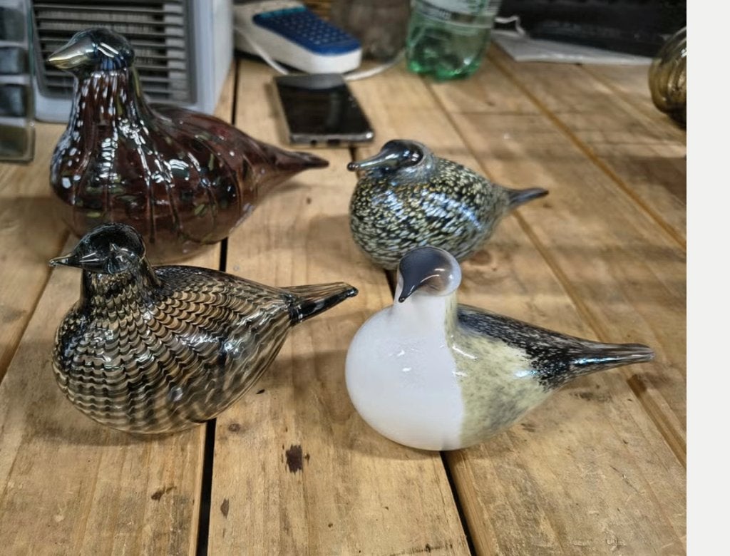 Iittala handgeblazen vogels van glas - beeldje, Ophalen