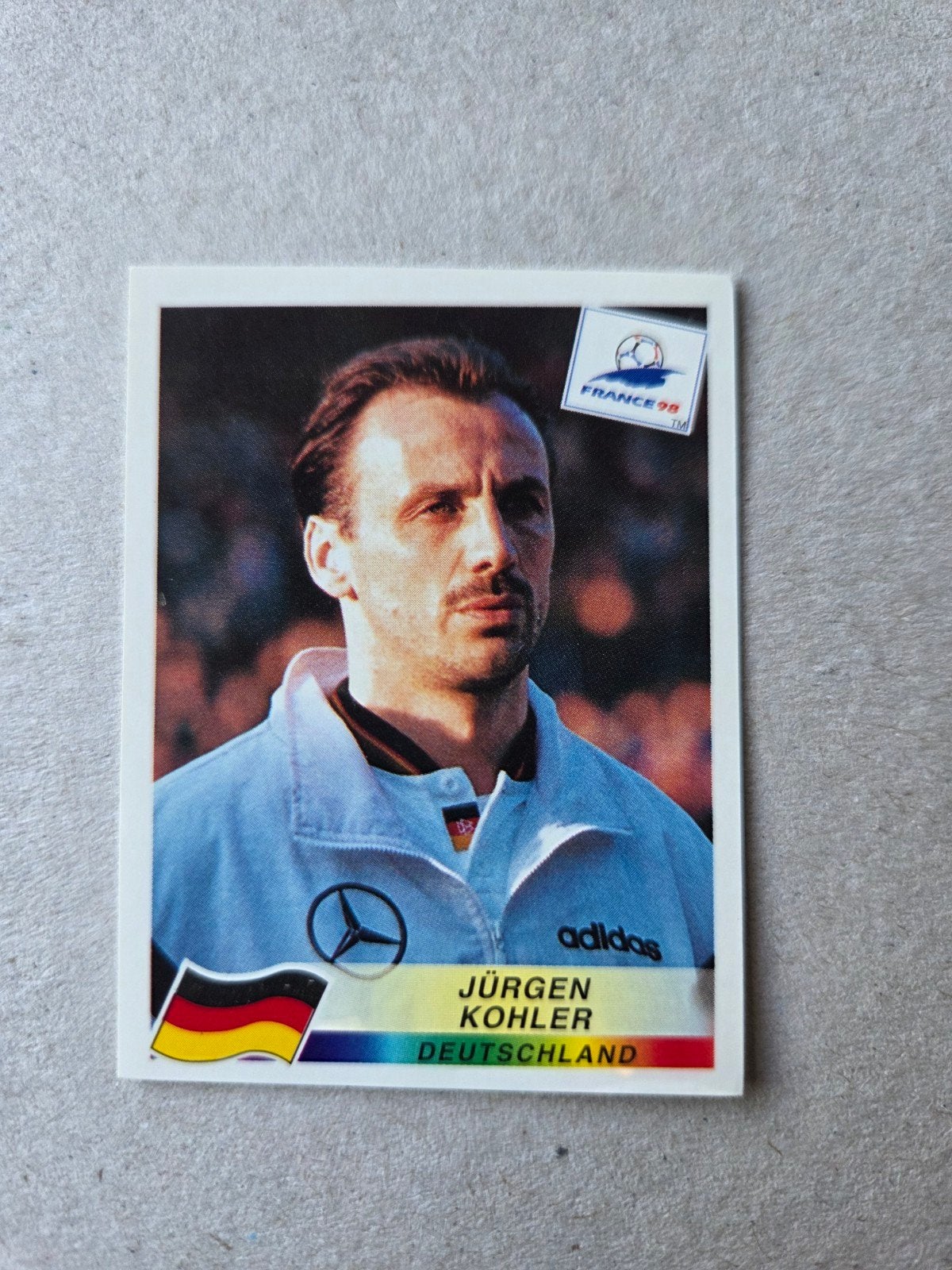 Panini WK 98, Verzamelen, Ophalen of Verzenden, Zo goed als nieuw, Buitenlandse clubs, Poster, Plaatje of Sticker