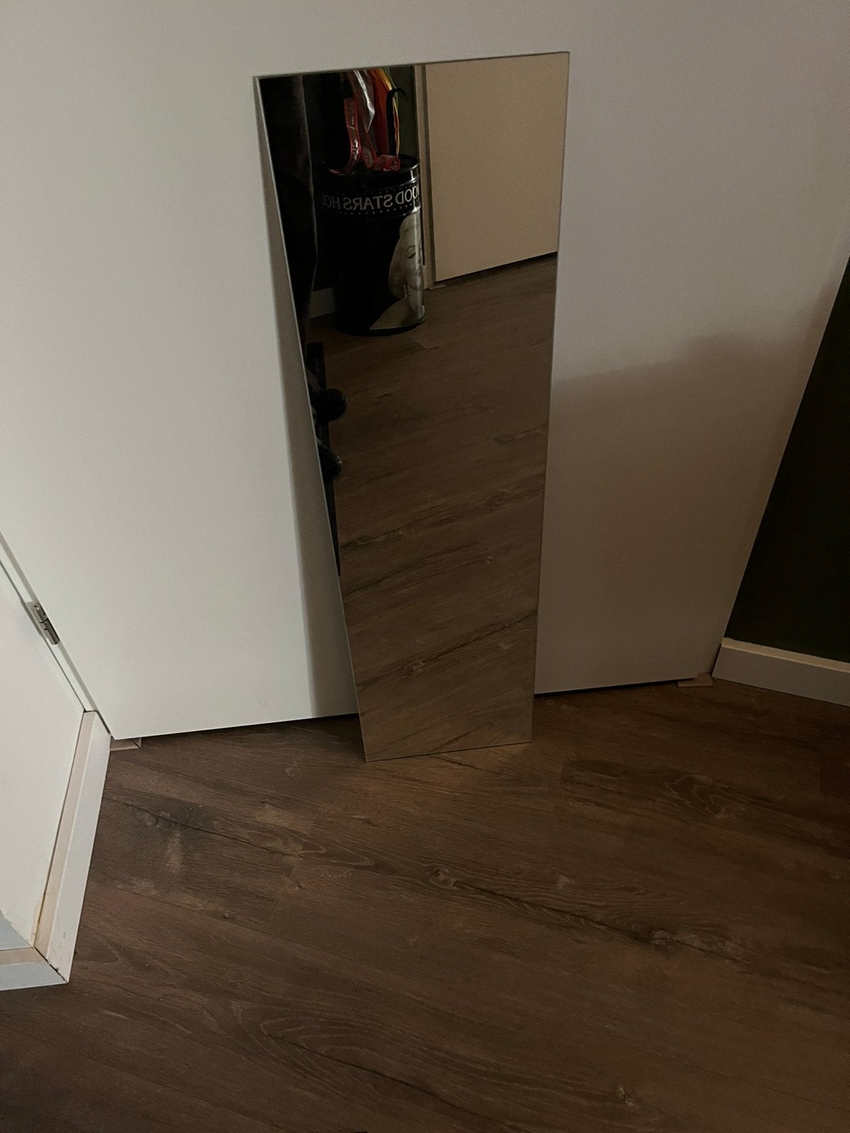 Randloze spiegel, Ophalen, Zo goed als nieuw, Rechthoekig, Minder dan 100 cm