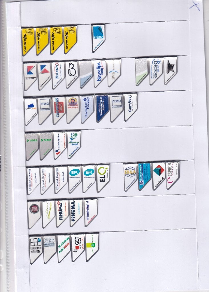 markclips, paperclip, promoclip , bizzclip, Verzamelen, Ophalen of Verzenden, Gebruikt, Gebruiksvoorwerp